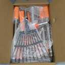 Chicken Poop Scooper Shovel Rake Scrub Brush for Chicken Coop Supplies Accessories for Cleaning