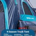 Golabs Truck Bed Tent for 5-6 Ft Bed, 8-Minute Easy Setup by Pre-Assembled Design, Waterproof PU2000mm, 2-Person Portable with Extra Rainfly Cover for Camping & Outdoor, Includes Storage Bag, Large