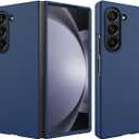 for Samsung Galaxy Z Fold 7 Case Slim Featherlight | Bare Hand Feel Anti-Oil Spray Cover | Precise Fit | Anti-Shock Core Guard - Blue
