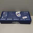 LUXE Bidet NEO 120 - Single Nozzle, Self-Cleaning, Non-Electric Bidet Attachment for Toilet Seat, Adjustable Water Pressure, Rear Wash (Blue)