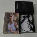 Bone Conduction Headphones IP67 Waterproof Wireless Bluetooth 5.2 Headset w/Dual CVC8.0 Noise-Canceling Mics Soft Silicone Sport Earphones for Running/Gym/Calls (Black superq3)