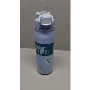 REDUCE 24 oz Hydrate Pro Stainless Steel Insulated Water Bottle - Flip Top Leak-Proof Lid, Dishwasher Safe, BPA-Free, Dual Wall Vacuum, Keeps Drinks Cold for 48 Hrs, Cup Holder Friendly
