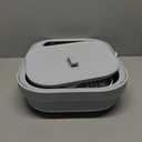 ALLJOY Foot Spa Bath Massager with Heat, Collapsible Foot Massager Spa Soaking Tub with Bubbles, Pumice Stone, Timer, 6 Shiatsu Massage Rollers Pedicure FootSpa for Relaxation, Gifts for Dad, Mom