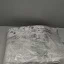 YOH Boho Washable Rug 5x7, Light Gray Vintage Non Slip Area Rug, Distressed Indoor Carpet for Living Room Bedroom Kitchen Office