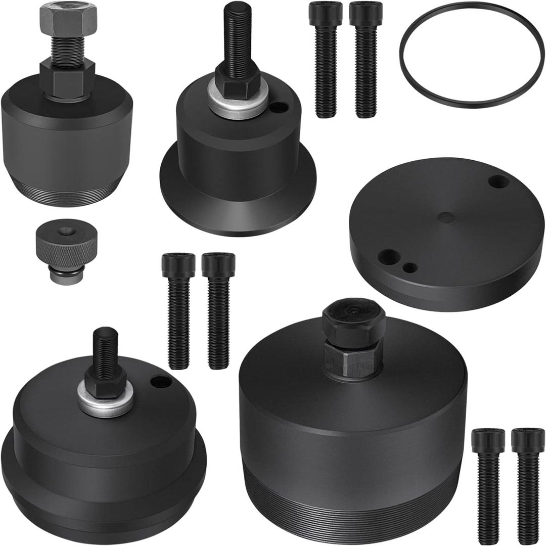 Front+Rear Crankshaft Seal Remover & Installer Tool Set for Ford 6.7L Powerstroke Diesel Super Duty 2011-2022 F250 F350 F450 F550 F650 F750 Replace 303-1510 303-1513 303-1514 303-1509 ST-138 ST-148