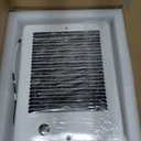 Electric Wall Heater Complete Unit with Thermostat, Model CSC202TW, 2000 Watt, 240 Volt, White