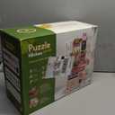 33.8IN - 70PCS Kids Kitchen Playset with Sound & Light - Cooking Stove with Steam, Play Sink and Toy Kitchen Accessories - Pretend Kitchen Play Food Toys for Kids Boys Girls - Toddler Play Kitchen Set (Pink)