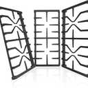 Stove Grates for GE Gas Stove Burner Grate Range Oven Rack WB31X27150 WB31X27151 Replacement Parts Cast Iron Flat Plate General Electric Cooktop 3 Pack
