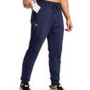 G Gradual Men's Sweatpants with Zipper Pockets Athletic Pants Traning Track Pants Joggers for Men Soccer, Running, Workout