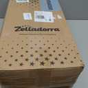 Zelladorra Japanese Floor Mattress, Futon Mattress, Purple Floral( 4"th + Dust Cover ）, Full (80"L x 54"W)