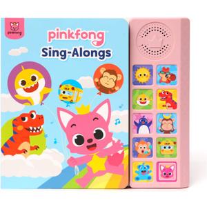 Pinkfong Sing-Alongs 10 Button Sound Book | Baby Shark Toys | Learning & Education Toys | Interactive Baby Books for Toddlers 1-3 | Gifts for Boys & Girls