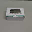 MT-ViKI HDMI Splitter 1 in 4 Out, 1x4 Power HDMI Splitter 4 Ports w/AC Adapter, 4Kx2K@30Hz 3D Full HD Distributor for PS4 Fire Stick HDTV