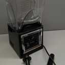 Commercial Blender for Smoothies 2200W With Soundproof Cover, 2200 ML, 15 Speeds, 6-leaves Stainless Steel Blade,Heavy Duty Blender for Restaurant, Smoothie,Ice Crush,Shakes, 9.5"D x 9"W x 19.7"H (Black)