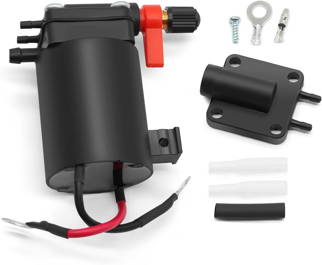 Fuel Primer Choke Solenoid Compatible with 9.9-300 HP 1980-2005 90-115 HP 1991-1993 5007356 5828665 397909