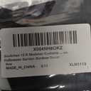 Soulchen 12 ft Skeleton Outfit Accessories Halloween Skeleton Outfit Set, Black Skirt Giant Sized Clothing for 12 ft Halloween Garden Outdoor Decor(Wig not Included)