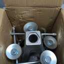 WELLUCK RV Stabilizers Jacks 4 Pack,Screw Jack Stands for RV Camper Travel Trailer Leveling,Aluminum,Single Support Up to 6000 Lbs, Adjustable from 11" to 17"