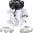 Air Conditioner AC Compressor with Clutch Compatible for Toyota Tacoma L4 2.7L V6 4.0L 2005-2015 AC Compressor Replaces# 68677 88320-04060 8832004060