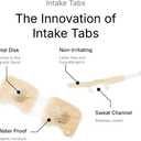 Intake Breathing Refill Tabs (30 Count)  Magnetic Nasal Strips for Sleeping  Snoring Solution  for Better Breathing, Sleep & Exercise, All-Night Comfort