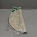 COSMOCASA 15 inch Faux Leather Round Placemats Set of 4 Non-Slip Washable Wipeable Table Mats, Heat Resistant Waterproof Oilproof Place Mats for Kitchen, Dining, Party, Indoor, Outdoor Beige