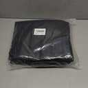 Faux Leather Car Seat Covers Two Front Seat, Foam Seat Cover for Car, Universal Car Seat Protector with Waterproof and Breath Fit for Cars, Trucks, SUV, Vans (Black Striped)