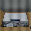 Unicozin Modern Bathroom Light Fixtures, 3 Light Vanity Lights, Black Wall Lamp with Clear Glass for Bathroom, Mirror, Living Room, Bedroom, Hallway, E26 Base