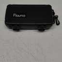 Flauno Travel Cigar Humidor Case - Portable Cigar Box with Humidifier Disc & Cigar Cutter | Waterproof | Crushproof | Airtight | Durable (Holds up to 5 Cigars)