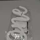 Wooden 1st Birthday SignFirst Party Decor For Babies And KidsEye-Catching 1st Birthday Party DecorBaby Show Photo Prop Cake SmashWhite ONEWooden Number Sign