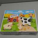 Hahaland Busy Book for Toddlers 1-3 - Montessori Toys Busy Board for 1 Year Old Boy Gifts Girl Toys Educational Learning Quiet Activity Books Gifts Toddler Easter Basket Stuffers One Year Travel Toys