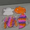 ArtCreativity Halloween Poppers - 4 Pack - Halloween Pop Its Sensory Fidget Toys - Classroom Poppers Prize for Boys and Girls - Halloween Party Favors Novelty Toys for Toddlers, Goodie Bag Fillers