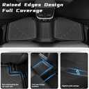 Custom Fit Floor Mats Compatible with 2026 Subaru Outback Accessories, All-Weather TPE Floor Liners 1st and 2nd Row Full Set, Waterproof Anti-Skid Car Mats Fits 2026 Outback, Black