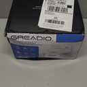 Greadio CD Player Boombox Cassette Player Combo with Bluetooth,AM/FM Radio,Stereo Sound with Remote Control,AUX/USB Drive,Tape Recording,AC/DC Powered,Headphone Jack,LCD Display for Home,Kids,Gift (White)