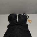 SHAPELLX Low Back Shapewear Plunge Backless Strapless Bodysuit Mid Thigh Body Shaper Butt Lifter Full Body Shapewear, L+