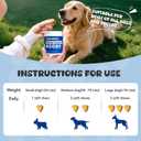 2 x Dog Allergy Relief, Boosts Immunity, Relieves Skin Itching Caused by Seasonal Allergies, Protects Coat, Chicken Flavor - 30 Tablets (120g)
