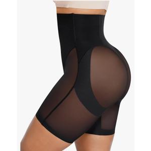 SHAPELLX Shapewear for Women Tummy Control High Waist Shaping Butt Lifting Shorts Seamless Slimmer Womens Body Shaper Panties S