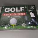 Golf Advent Calendar 2025 for Men Teen Boy, 24-Day Christmas Count-down Calendar for Father, Husband, or Boyfriend, Perfect Holiday Gift Featuring Golf Balls, Tees, Ball Markers