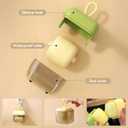 2 x Washable Mini Lint Rollers, Portable Pet Hair Remover Sticky Roller for Clothes, Travel Size Reusable Lint Remover for Cleaning Various Dust and Debris(Beige)