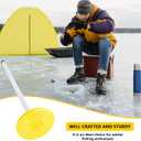 Plastic Ice Fishing Scoop Skimmer, Ice Fishing Scoop with Long Handle for Ice Removal, Ice Fishing Skimmer, Ice Fishing Gear and Ice Fishing Accessories
