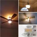 E11 Led Bulbs,JDE11 120V 75W Candelabra Bulbs Equiva Dimmable 2700k