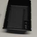 2025 2026 GV80 Center Console Organizer for Genesis GV80 (2.5T AWD/3.5T AWD), Durable ABS Plastic&Anti-Slip Rubber Mats 2026 GV80 Armrest Tray Insert 2025 GV80 Accessories (with Black Mats) (Front-Armrest Box)