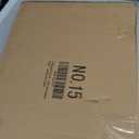 Yangbaga Rustic Wooden Serving Trays with Handle - Set of 7 Rectangular Platters for Entertaining, Breakfast, Coffee Table, Home Decor