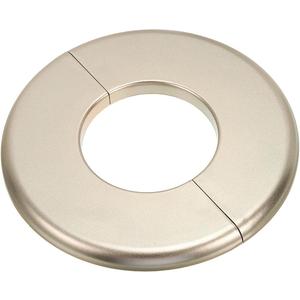 PATIKIL Wall Split Flange 2.01" (51mm),ABS Round Self-Adhesive Escutcheon Plate Buckles Water Pipe Cover for Kitchen Bathroom Arm Pipe Faucet Decoration, Gold