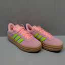 Adidas Women's Vl Court Bold Sneaker (8, Pink Spark / Lucid Lemon / Lucid Blue)