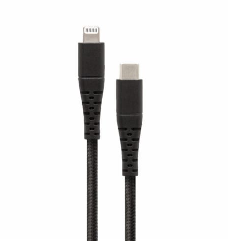 Emerge Tac Tech Rugged Lightning to USB-C Cable