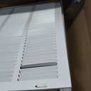 Fits 20x30 Duct Opening | Filter Included Steel Return Air Filter Grille by Handua [Removable Door] | Vent Cover Filter Grill | White | Outer Dimensions: 22 5/8"W X 32 5/8"H