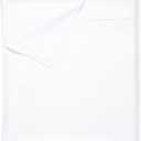 California Design Den Flat White King Sheets Only - Soft 400 Thread Count 100% Cotton Sateen, Cooling & Breathable Bed Sheets - Bright White