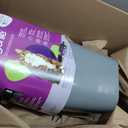 Litter Genie Standard Pail (Silver) | Cat Litter Box Waste Disposal System for Odor Control | Includes 1 Square Refill Bag
