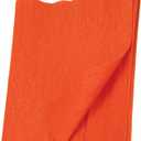 MECCANIXITY Crepe Paper Roll 7.5ft Long 20 Inch Wide for Wedding Ceremony Various Large Festivals Decoration, Orange