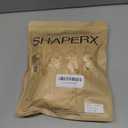 SHAPERX Women's Seamless Shapewear Bodysuit Tummy Control Body Shaper Waist Snatching Body Suit (Beige Mid Thigh), L\XL