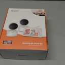 ARENTI Baby Monitor with 2 Cameras, 2K/3MP WiFi 6 Camera and Audio, 5-inch Wireless Screen, Smartphone App, Super Night Vision, Crying Detection, Auto Tracking, Temp&Humidity Sensor (D3 Set) (White)