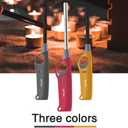 Multipurpose Refillable Torch Lighter Value Pack with Visible Fuel Tank Without Butane Fuel (Windproof& Nomal& Flexible)